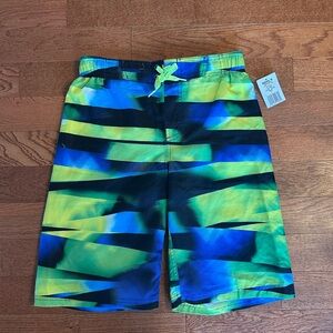 ZeroXposur Boys Swim Trunks with Mesh Liner NWT